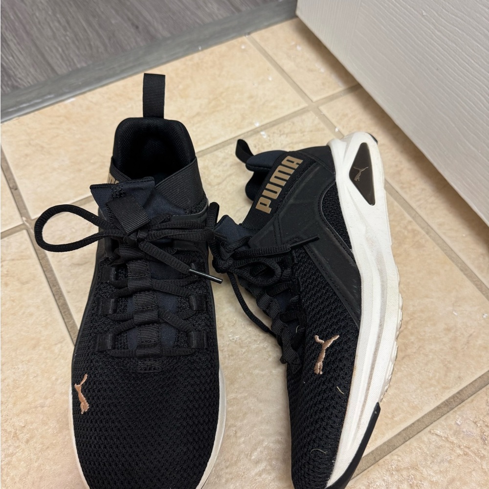 Puma Black SoftFoam Sneakers